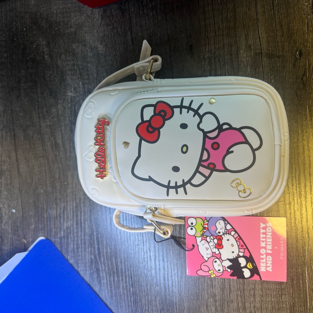 Hello Kitty White and Pink Crossbody Bag
